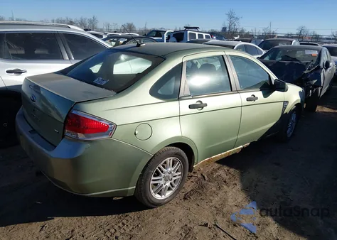 2008 Ford Focus Se/Sel/Ses z USA, uszkodzony, nr VIN 1FAHP35N38W234183